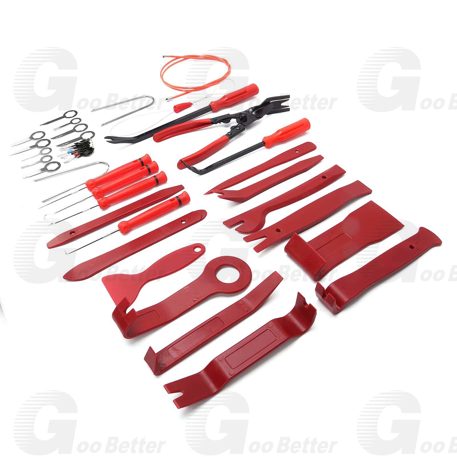 43Pcs Trim Removal Pry Tool Kits for Car Radio Panel Door Dash Clip Fasteners US
