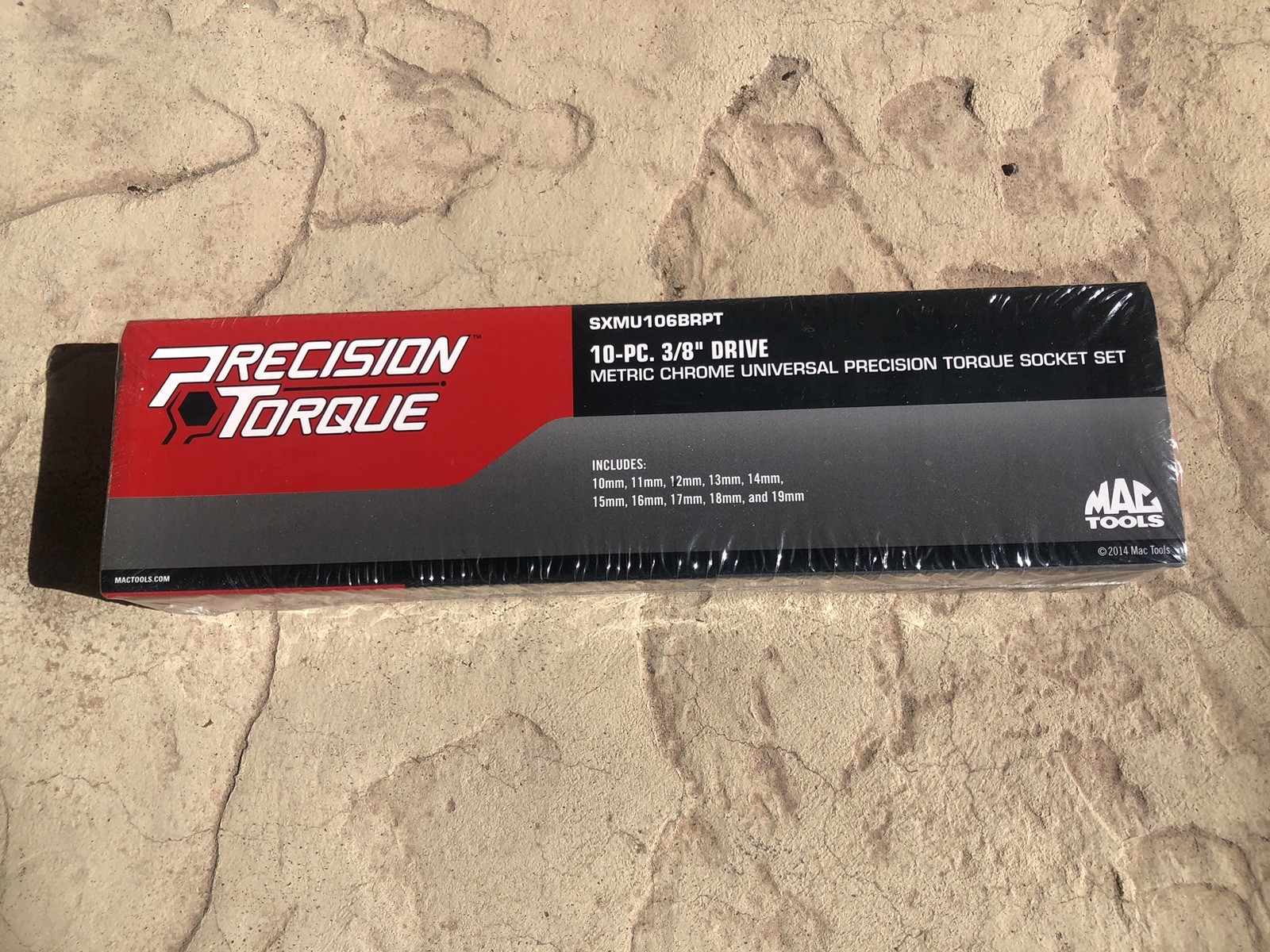 MAC TOOLS METRIC CHROME 10 PC UNIVERSAL SOCKET SET 3/8″ DRIVE SXMU106BRPT NIB