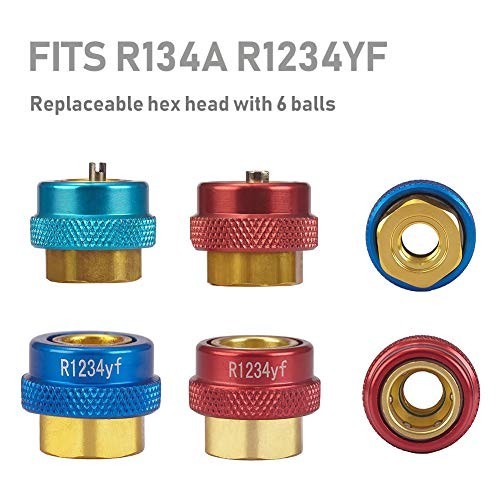 Automotive AC Valve Core Remover Installer Tool Set R134A R1234YF JRA Standard