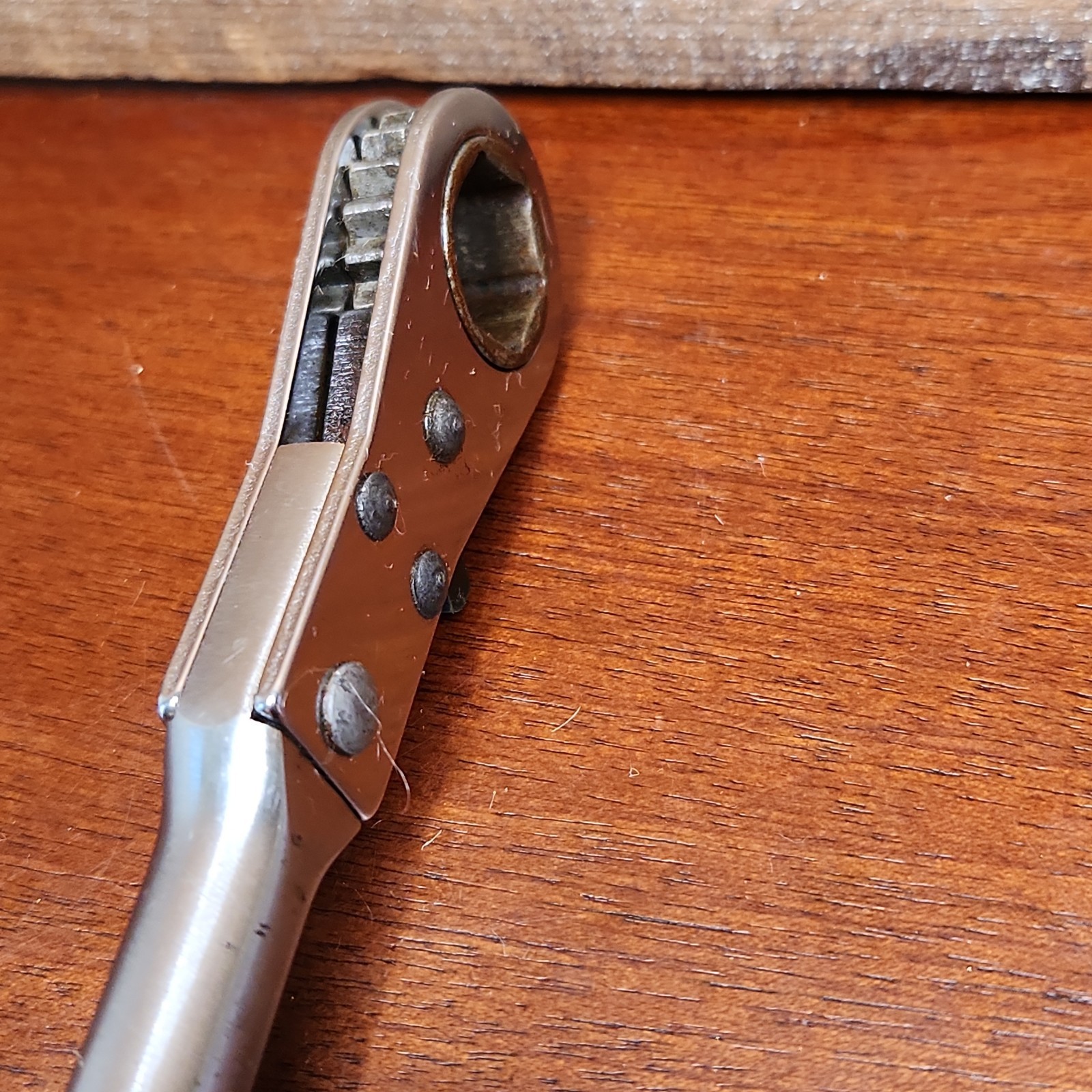 Snap-on Ratchet Wrench 6 Point 3/4″ Drive Knurled Handle 7 3/4″ R720SH USA