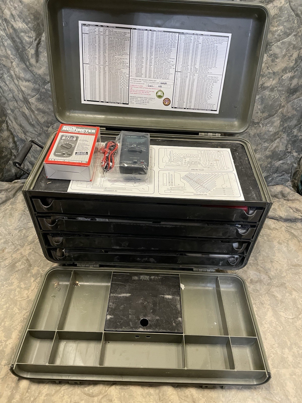 Military General Mechanic Tool Kit GMTK SK Socket Wrench Sets Crescent + More