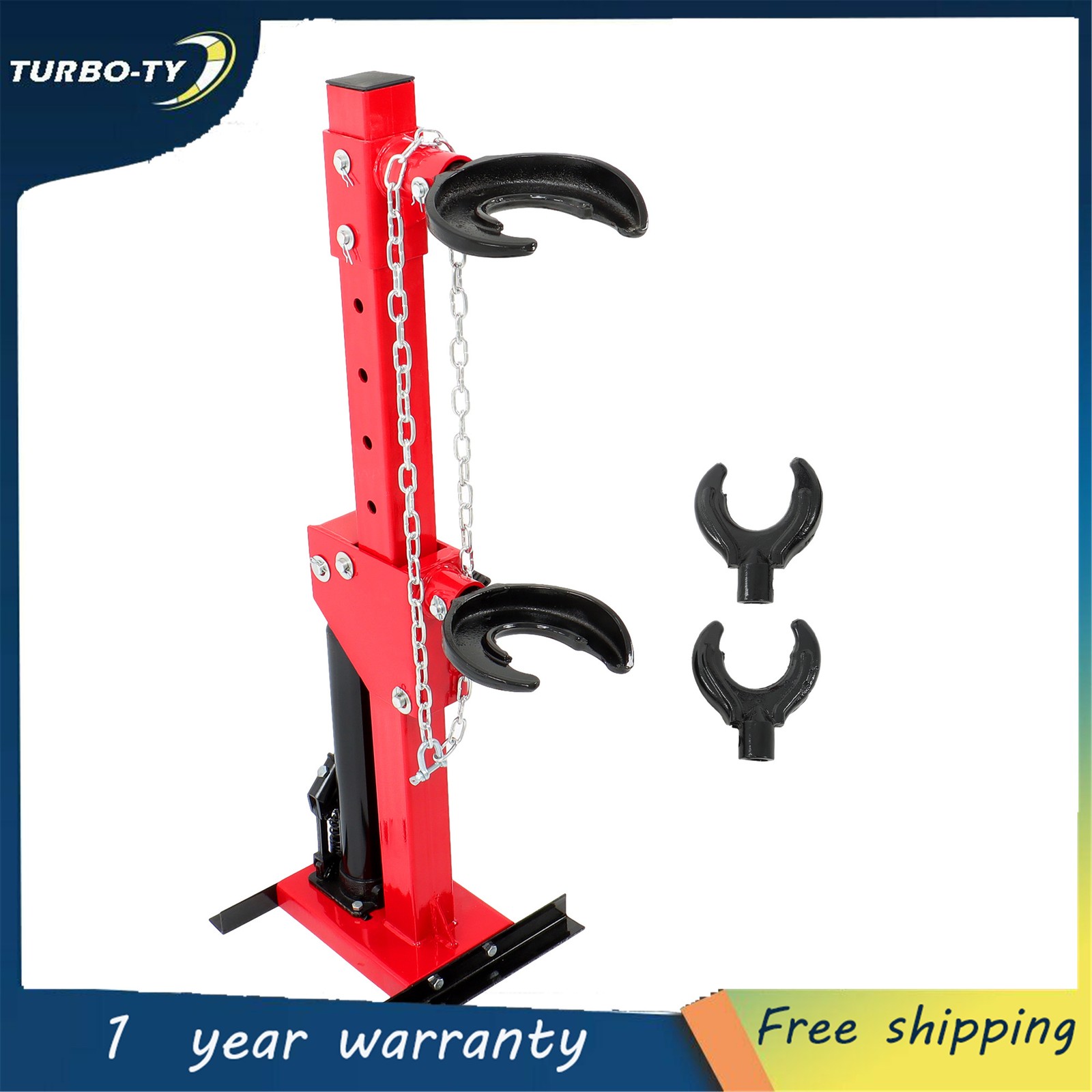 Red 4.5Ton Strut Spring Compressor Hydraulic Jack Coil Spring Compressor Tool