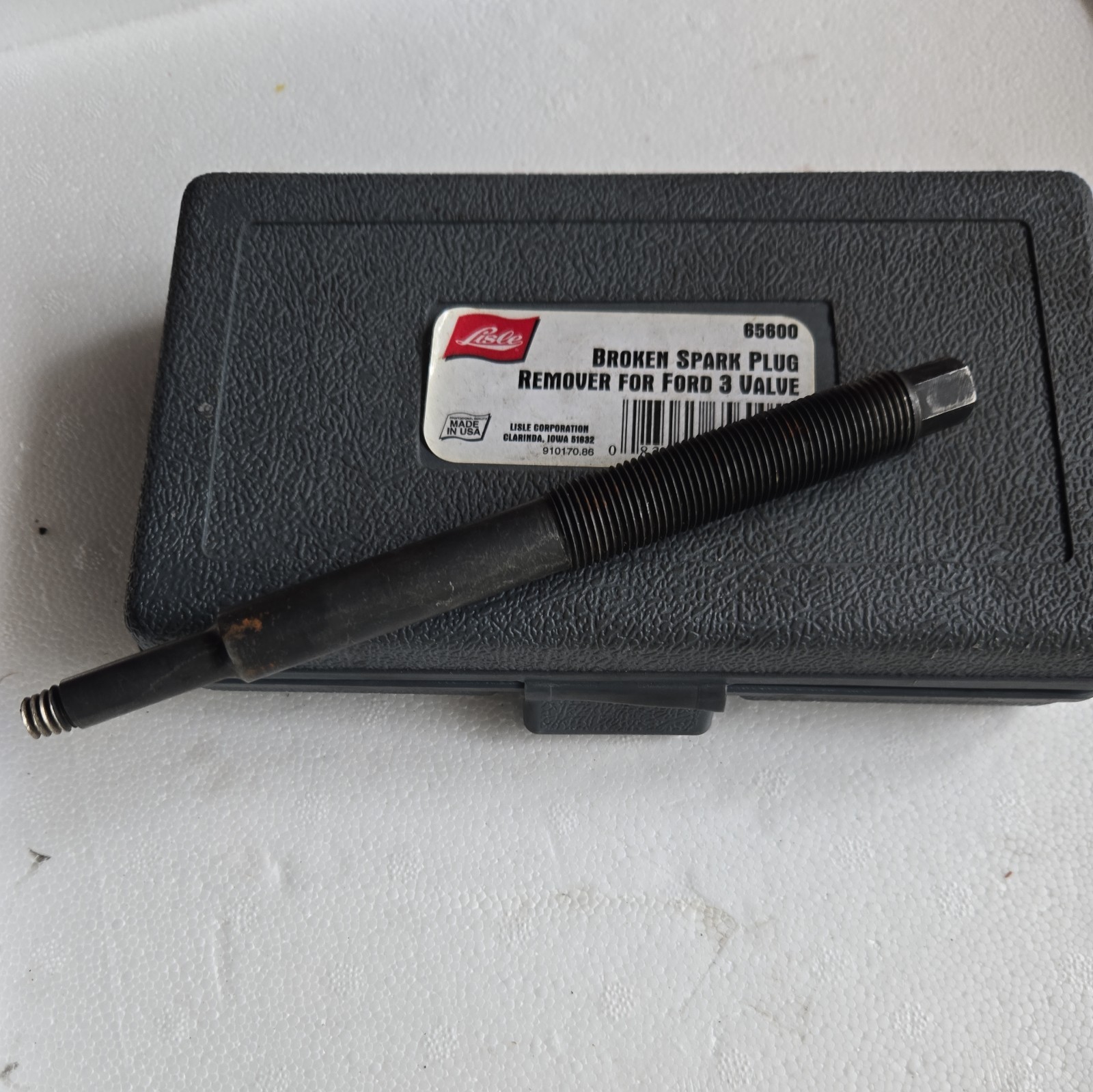 Lisle 65600 Ford 3 Valve Broken Spark Plug Remover Tool Kit Triton 4.6L 5.4L