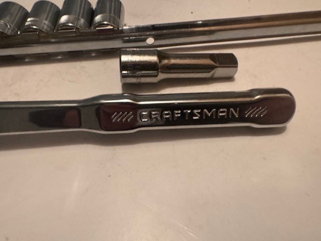 **SALE** NEW Craftsman Ratchet 1/2” Drive 8 pc Socket (12 POINT) SET