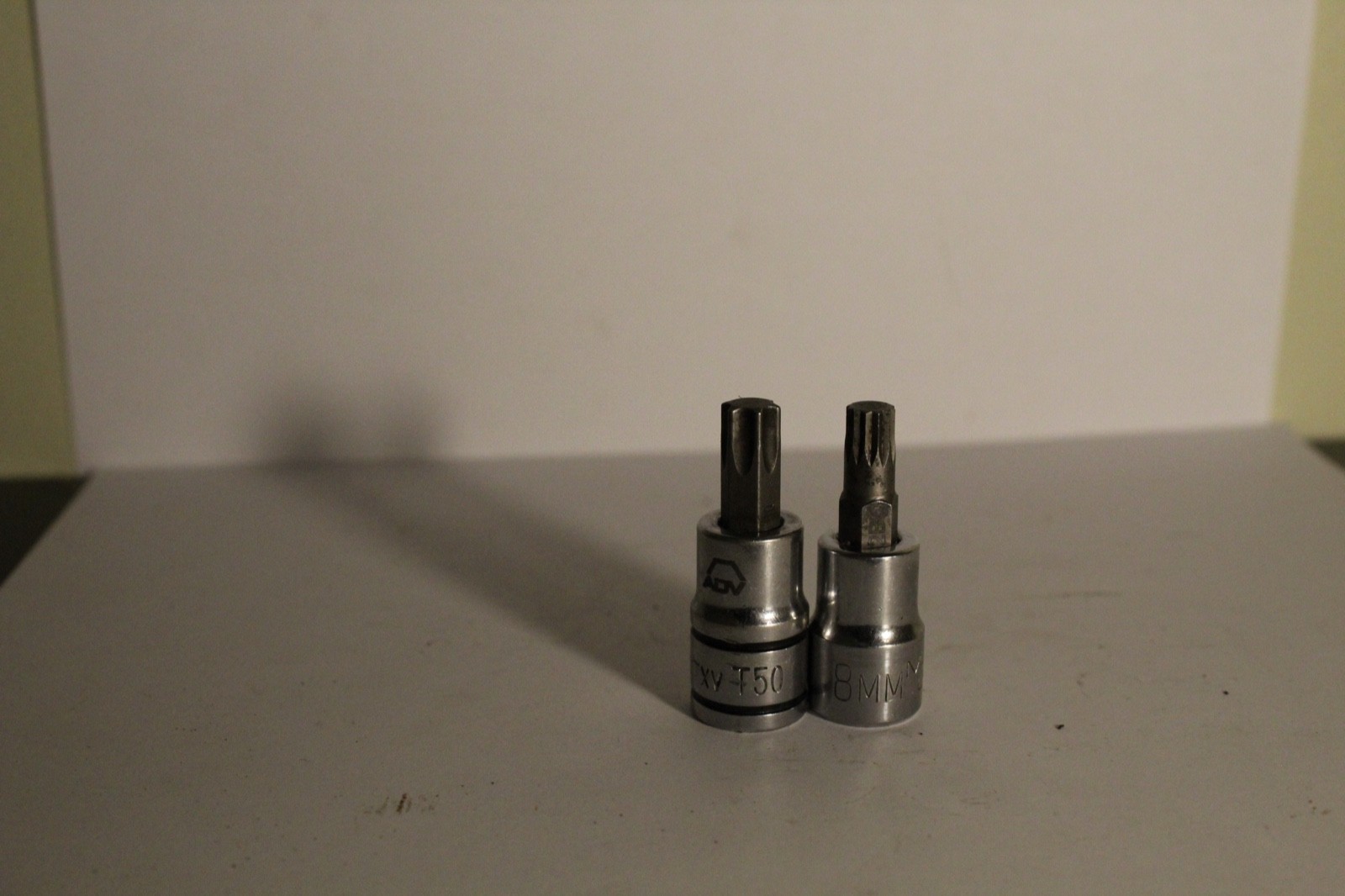 Matco ADV- B50TXV Torx , T50 3/8 and 8mm Triple Square BQ8M2 socket bits
