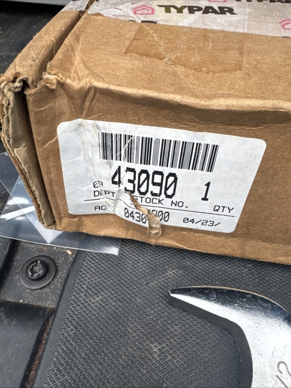 Sears Craftsman USA Nos Catalog only Double Open End Wrench Set 43090 5pc Jumbo