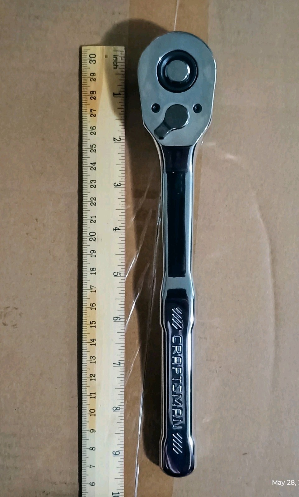 CRAFTSMAN Quick Release Low Profile 1/2″ Inch Drive Ratchet Model 86723