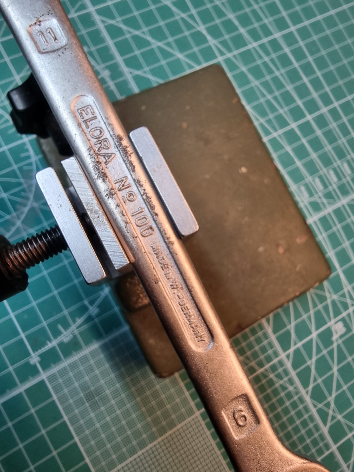 ELORA 100 – – 9mm x 11mm -Open Ended Spanner German. SLIM