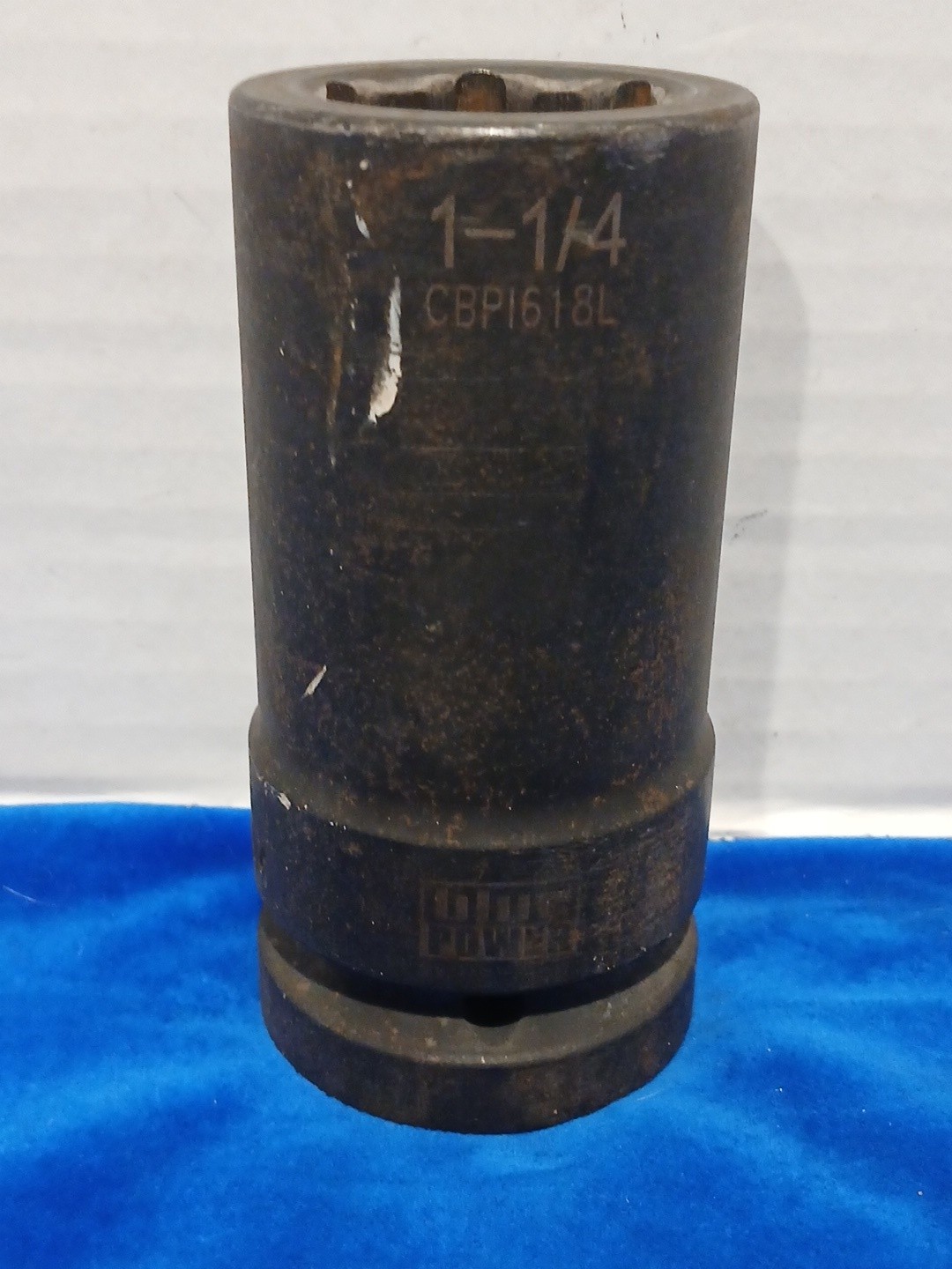 Cornwell bluePOWER 9pc 3/4 Drive Deep Impact Socket Set 6 Point SAE CBPI59LST