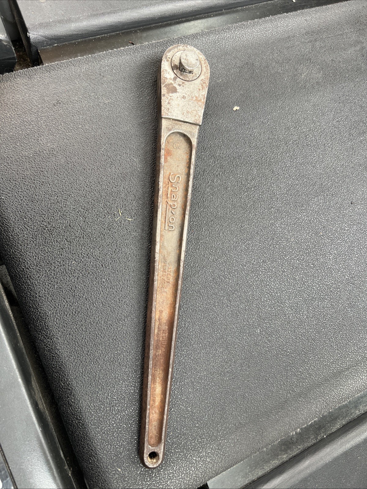 Snap On Tools USA RARE 5/8” Drive Push Thru Ratchet 18” Long VINTAGE 🇺🇸