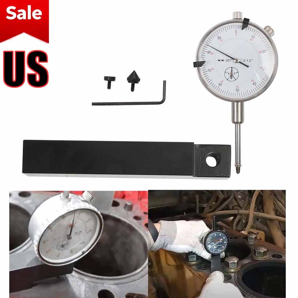 6434 Sleeve Height Counter Bore Gauge 0-1.00″ Dial Indicator Cylinder Liner Tool