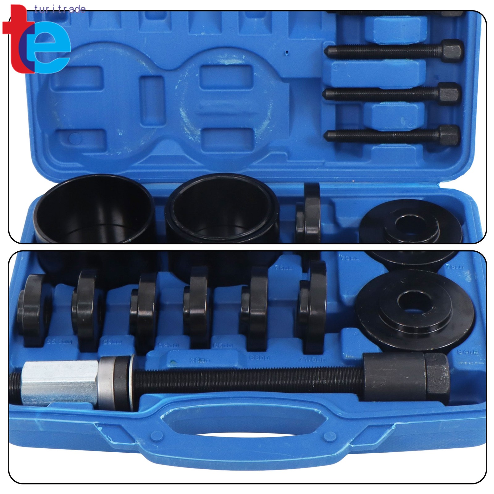 Master Set 19pcs Front Wheel Hub Drive Bearing Removal Install Service Tool Kit