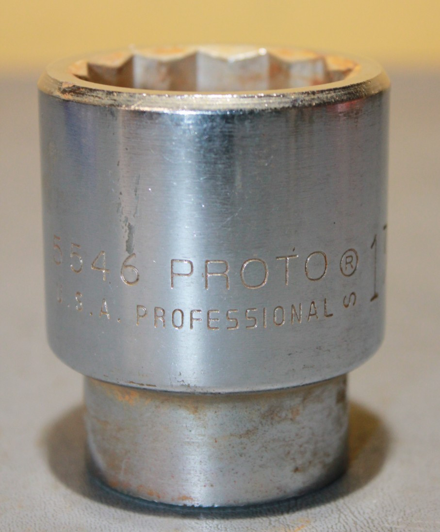 1-7/16 Proto 3/4 DRIVE 12pt Proto Professional Socket P/N 5546