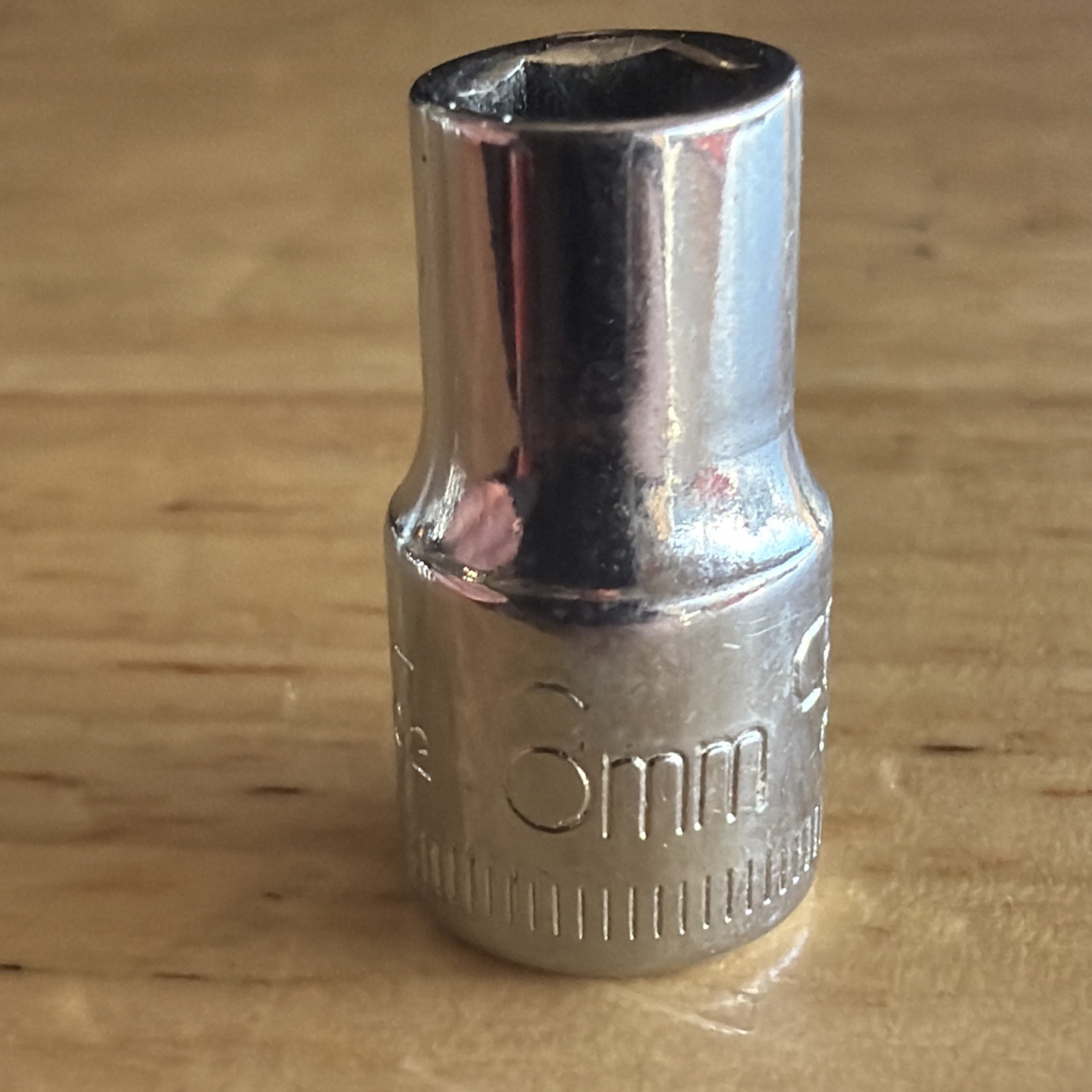Craftsman 6mm Shallow Socket 1/4″ Drive 6 Point G Series 43502 Made in USA
