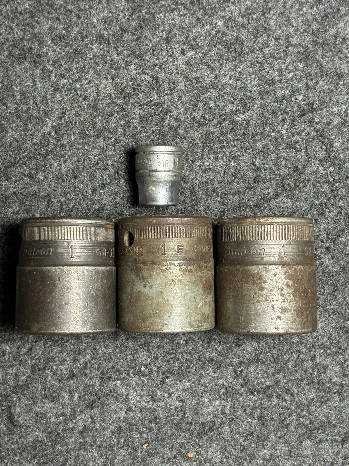 Vintage Proto Metal Case, With Snap On, Proto, and Mac Sockets, Made in USA