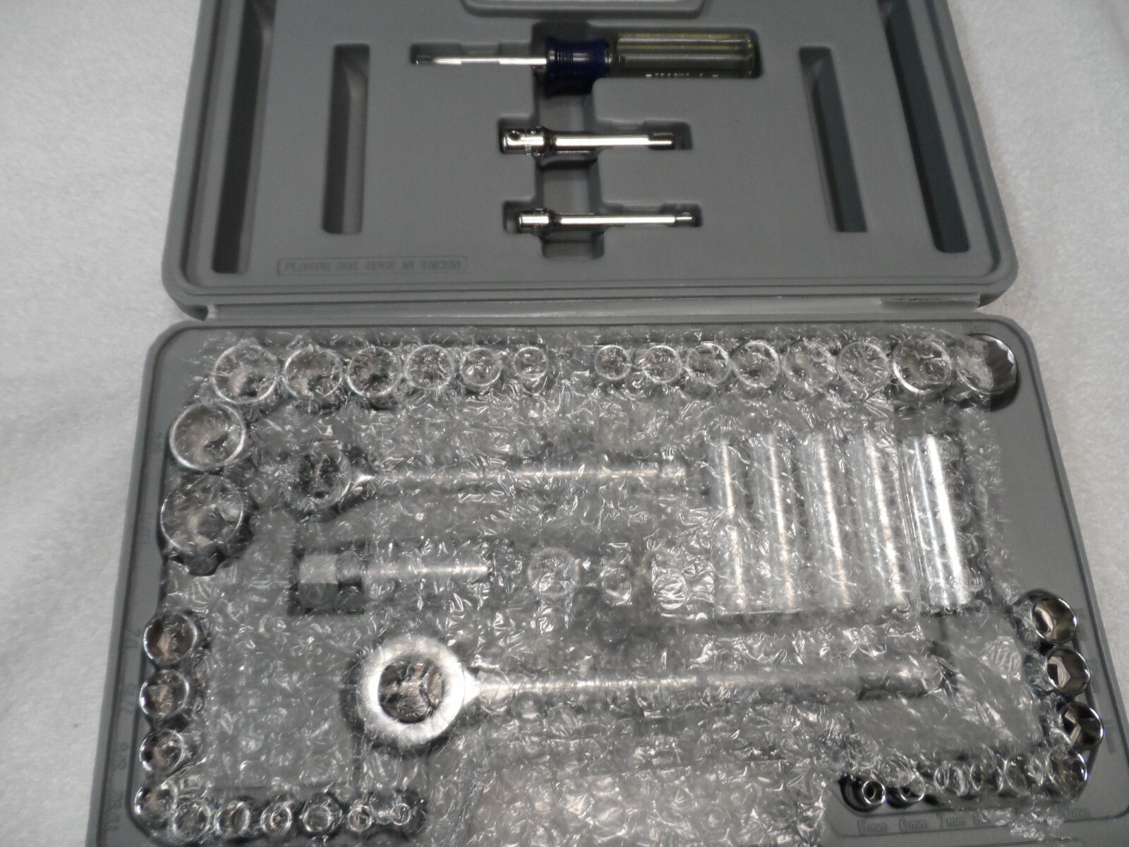 Craftsman 1/4″ 3/8″ Drive Standard SAE Metric MM Sockets Ratchet Set Vintage USA