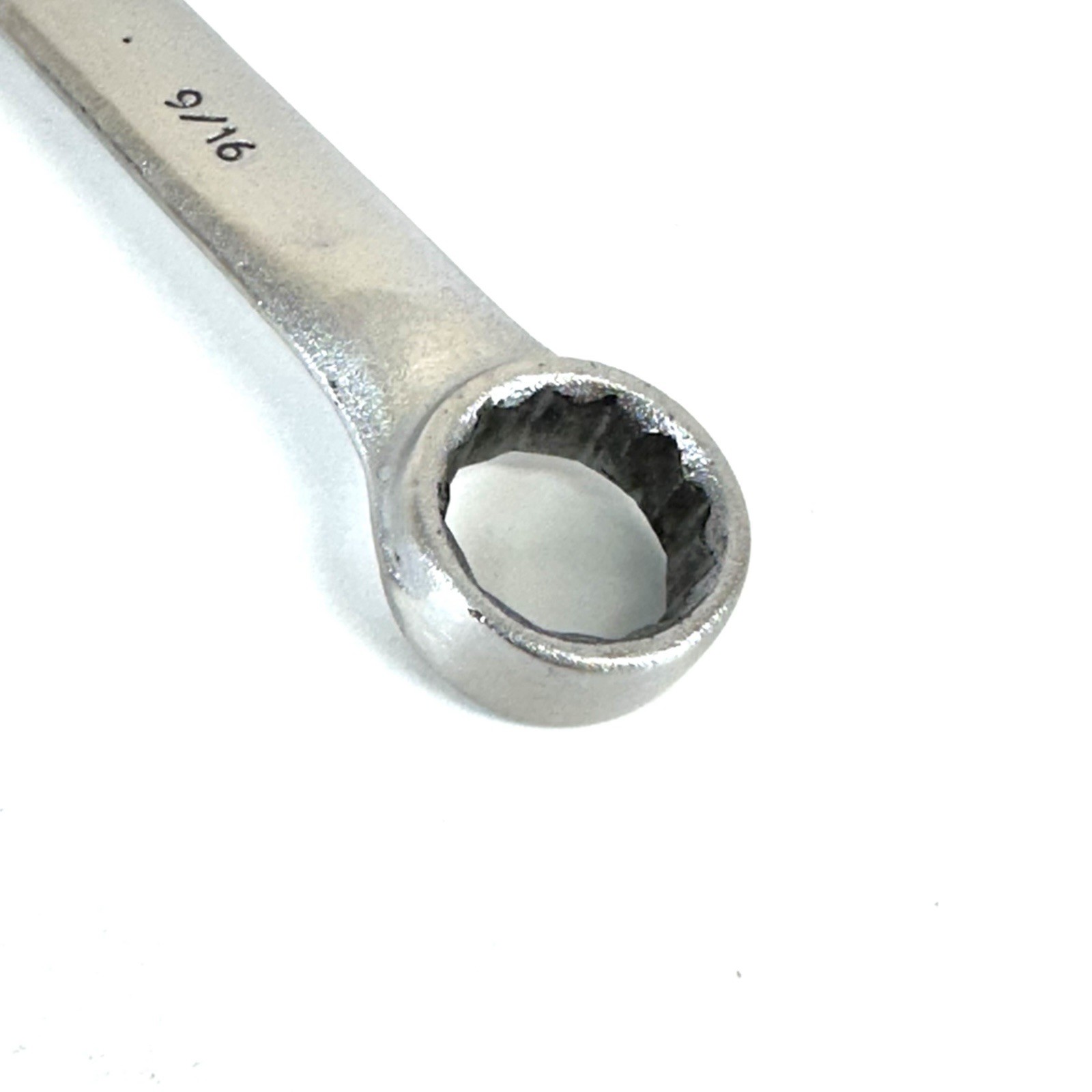 Fleet USA 5518 9/16 In SAE 12 Point Combination Wrench Vintage 9/16” Proto