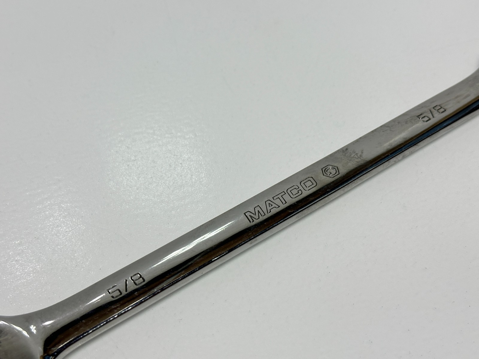 Matco Tools USA RCL202 5/8″ Long Chrome Combination Wrench, 12 Point