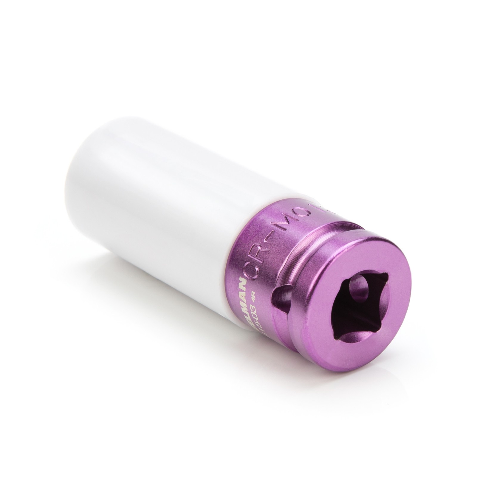 Steelman 1/2in. Drive 13/16in. Nylon Sleeved Impact Socket Purple 95615-03