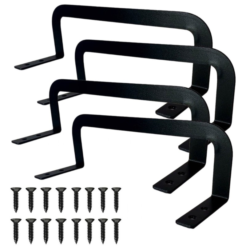 4Pcs Metal Bed Frame Anchors Mattress Holders Home Improvement Solution