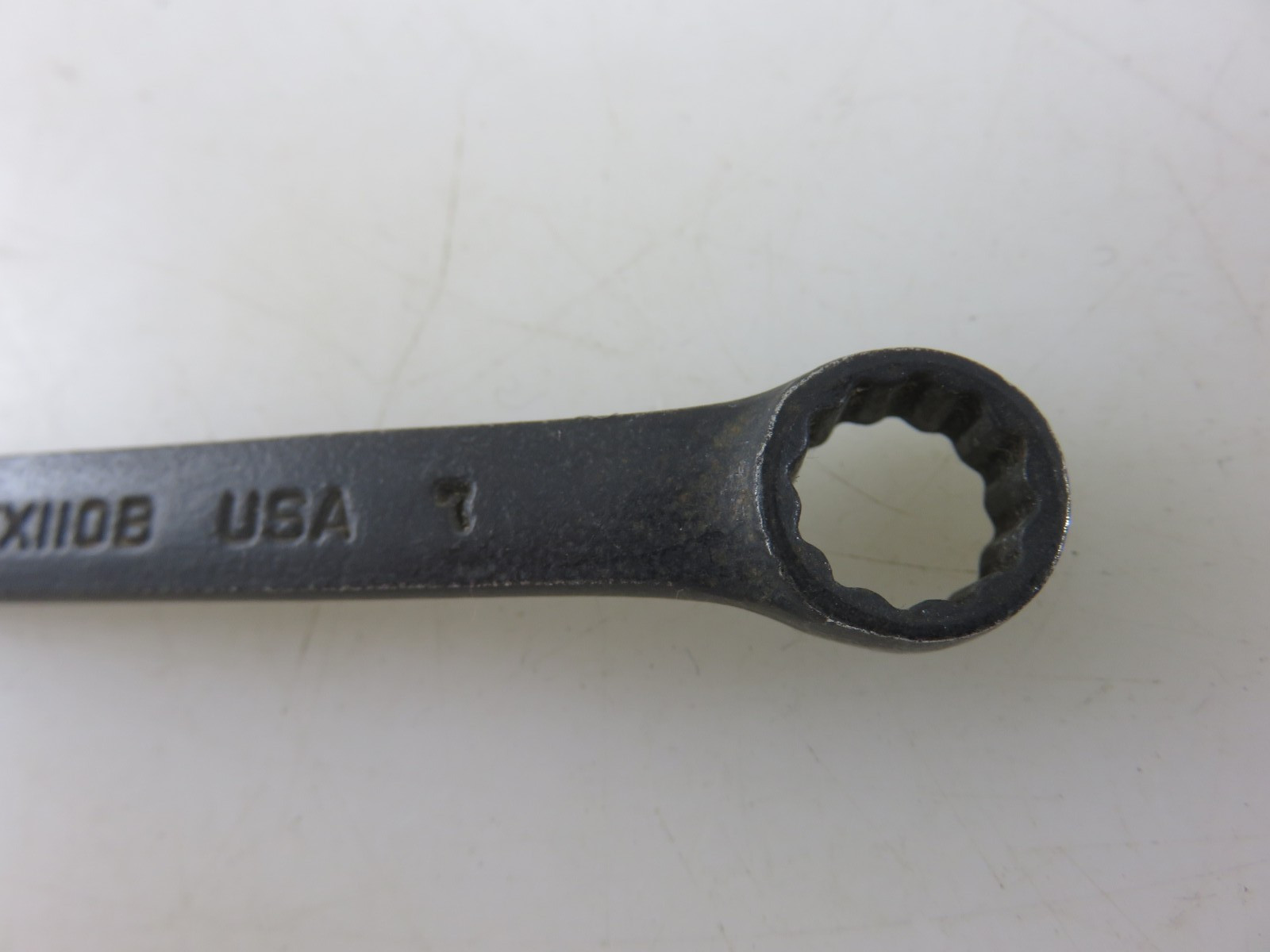 Snap-On GOEX110B BLACK OXIDE Combination Wrench 11/32″ 12pt 5″ Long Made In USA