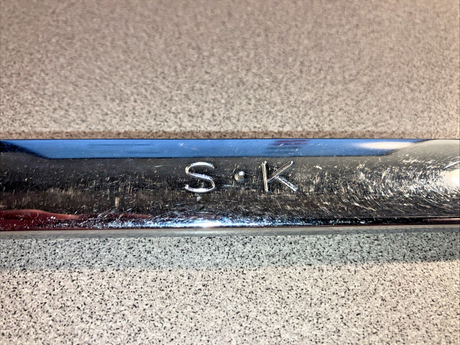S-K Tools 1” 88232 12 Point Polished Chrome Combination Wrench USA