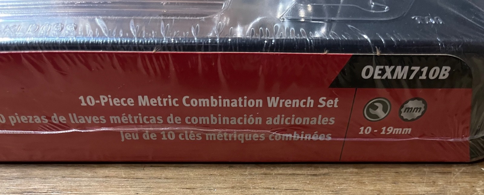Snap-on 10 PC Metric Combination Wrench – OEXM710B