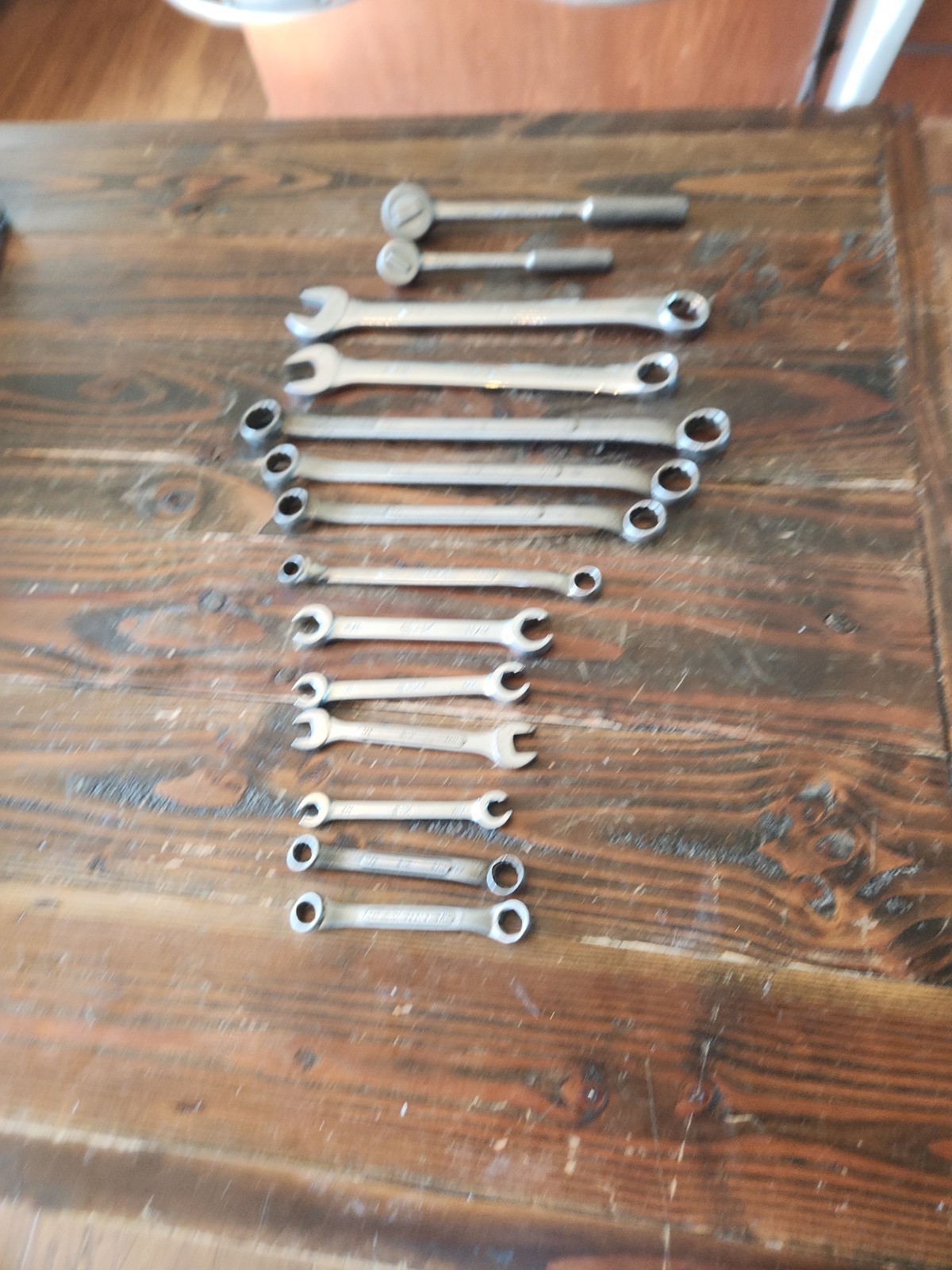 Lot Of 14 SK-Wayne Ratches And Wrenches. Mostly Sk
