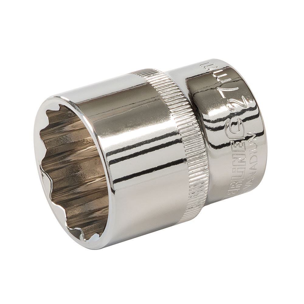 27mm Socket 1/2″ Drive Metric Silverline 436883