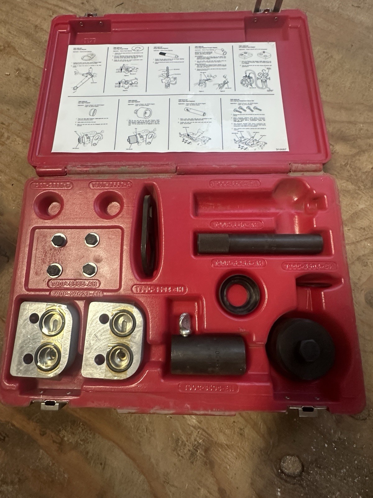 Ford Rotunda Essential Service Tool Set T90P-1000-FH/FLH/FLMH Incomplete