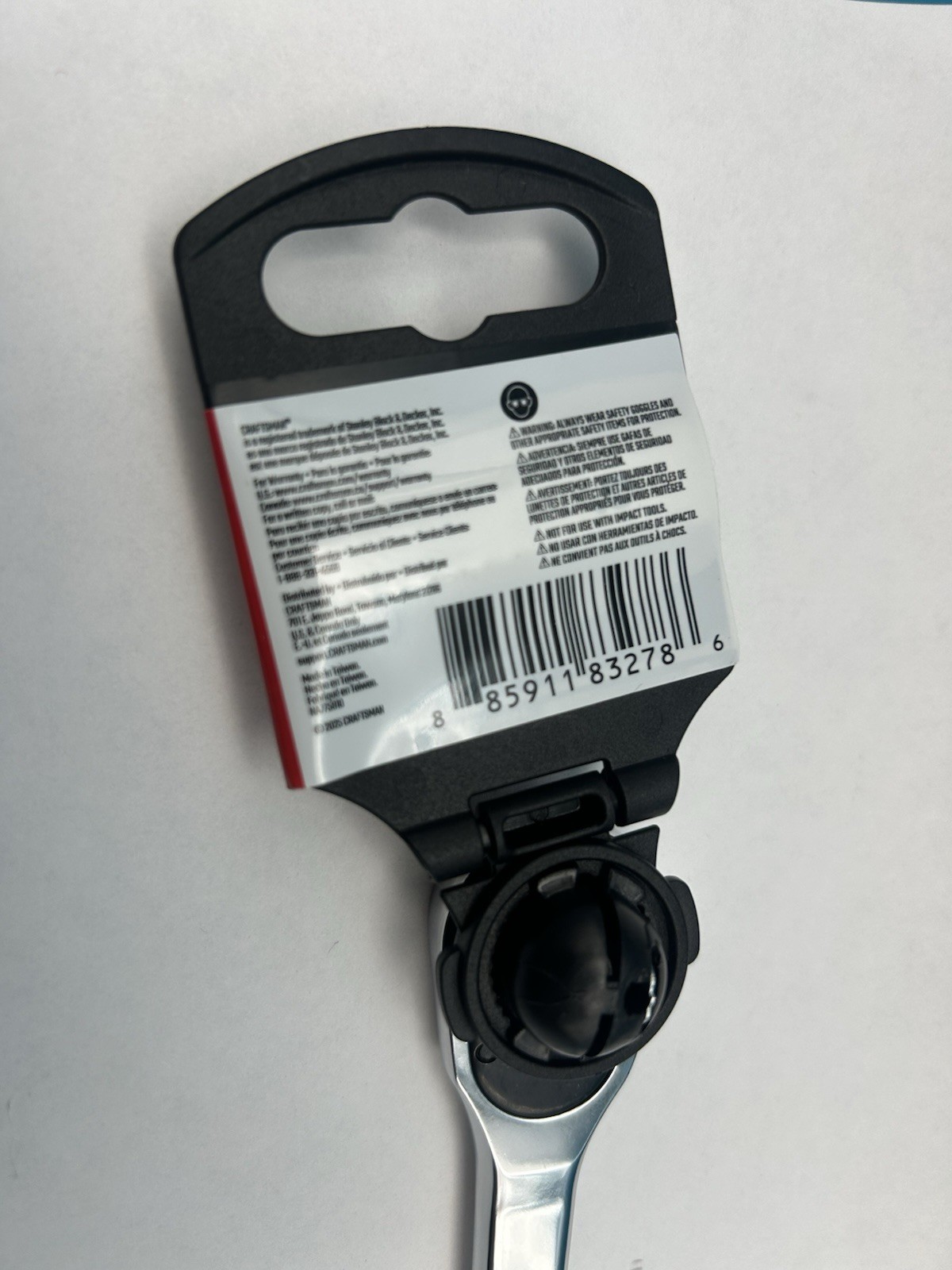 Craftsman 1/4 Ratchet CMMT86721 90 Tooth Low Profile Ratchet