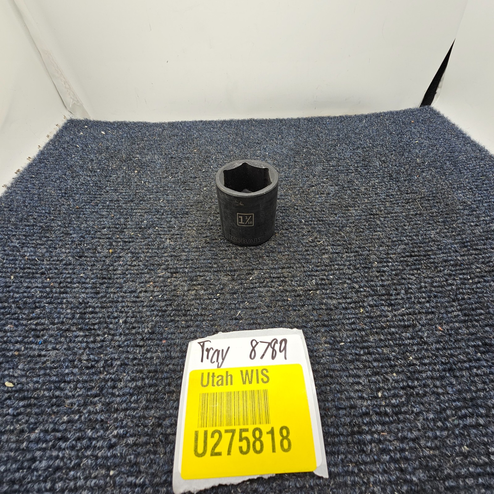 Kobalt 85314: Standard (SAE) 1/2″ Drive 1-1/16″ 6 Point Impact Socket Individual