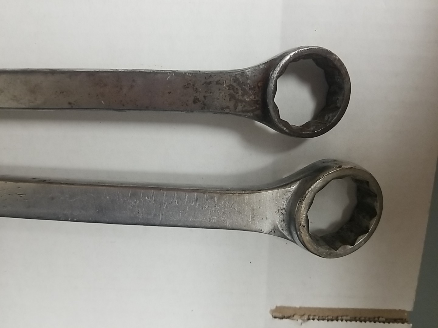 2 Vintage Plomb Wrench Box End Wrenchs #1145 #1150 1″x 15/16″ 1 1/16″ X 1 1/8″