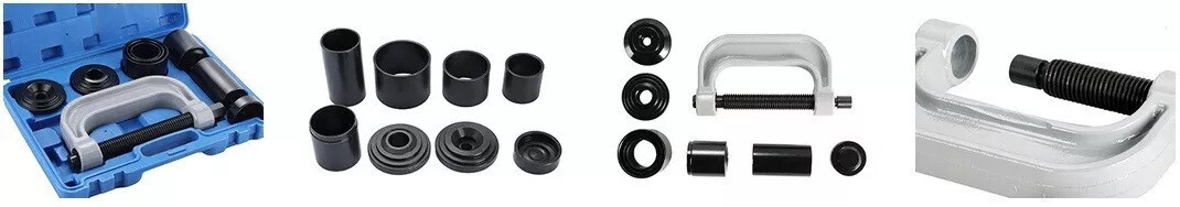 Truck Car Ball Joint Remover Extractor Clamp Bushing Press Auto Service Tool Set