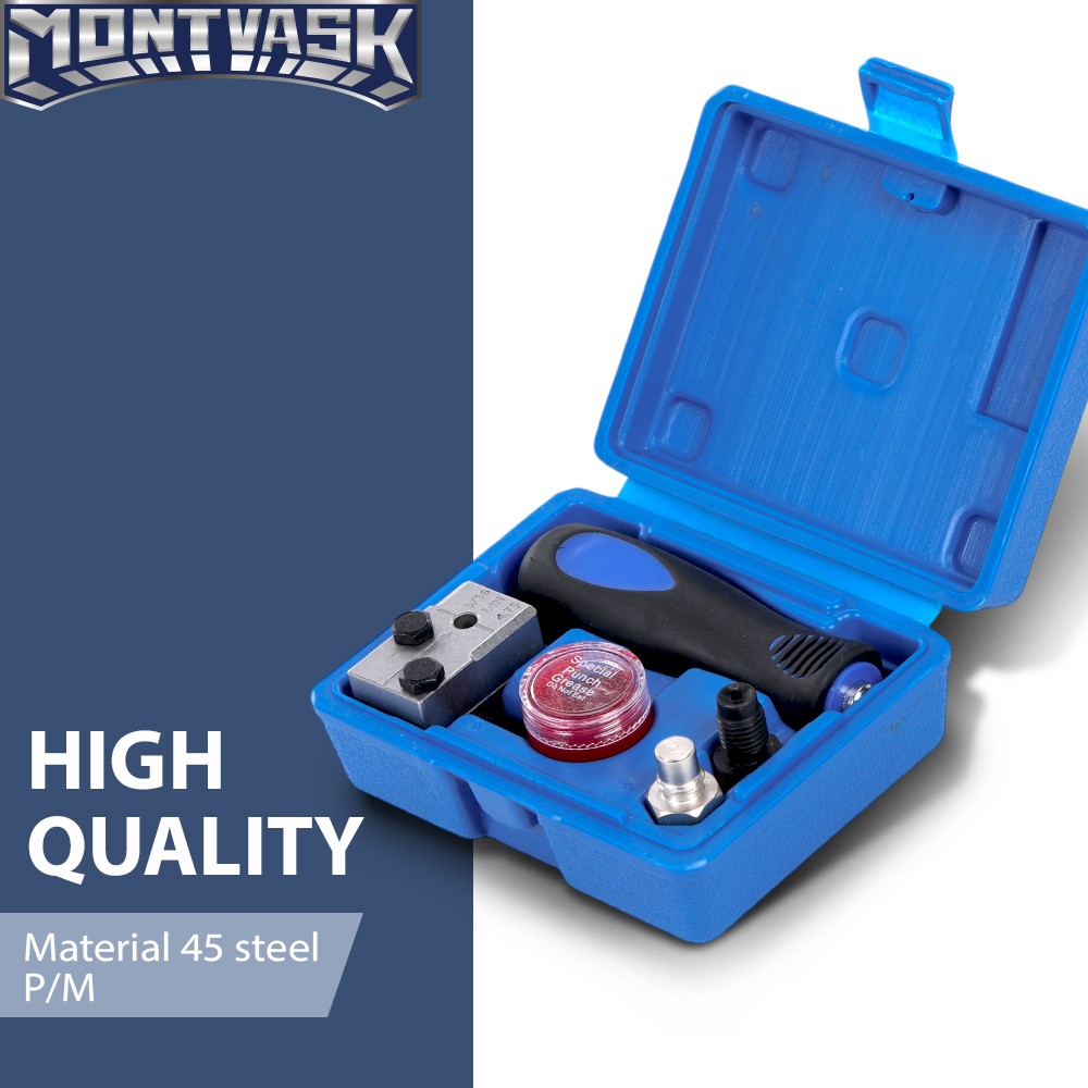 Universal 3/16» Double Flare Handheld Car Brake Line Flaring Tool Kit