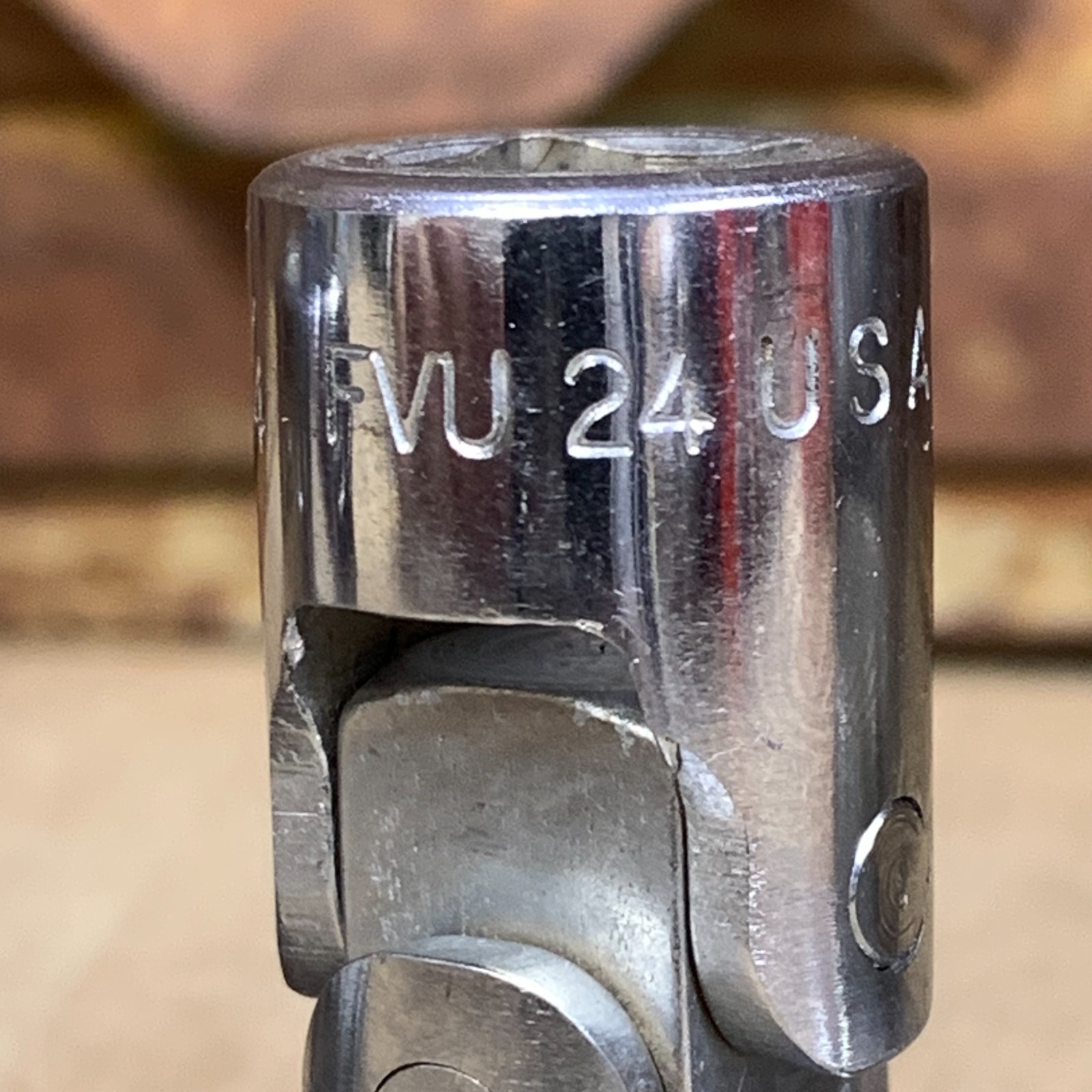 Snap-on Swivel Socket Lot 3/8” Drive ~ 5/8” 3/4” 7/8″ ~ 12 Point – 3 pieces USA