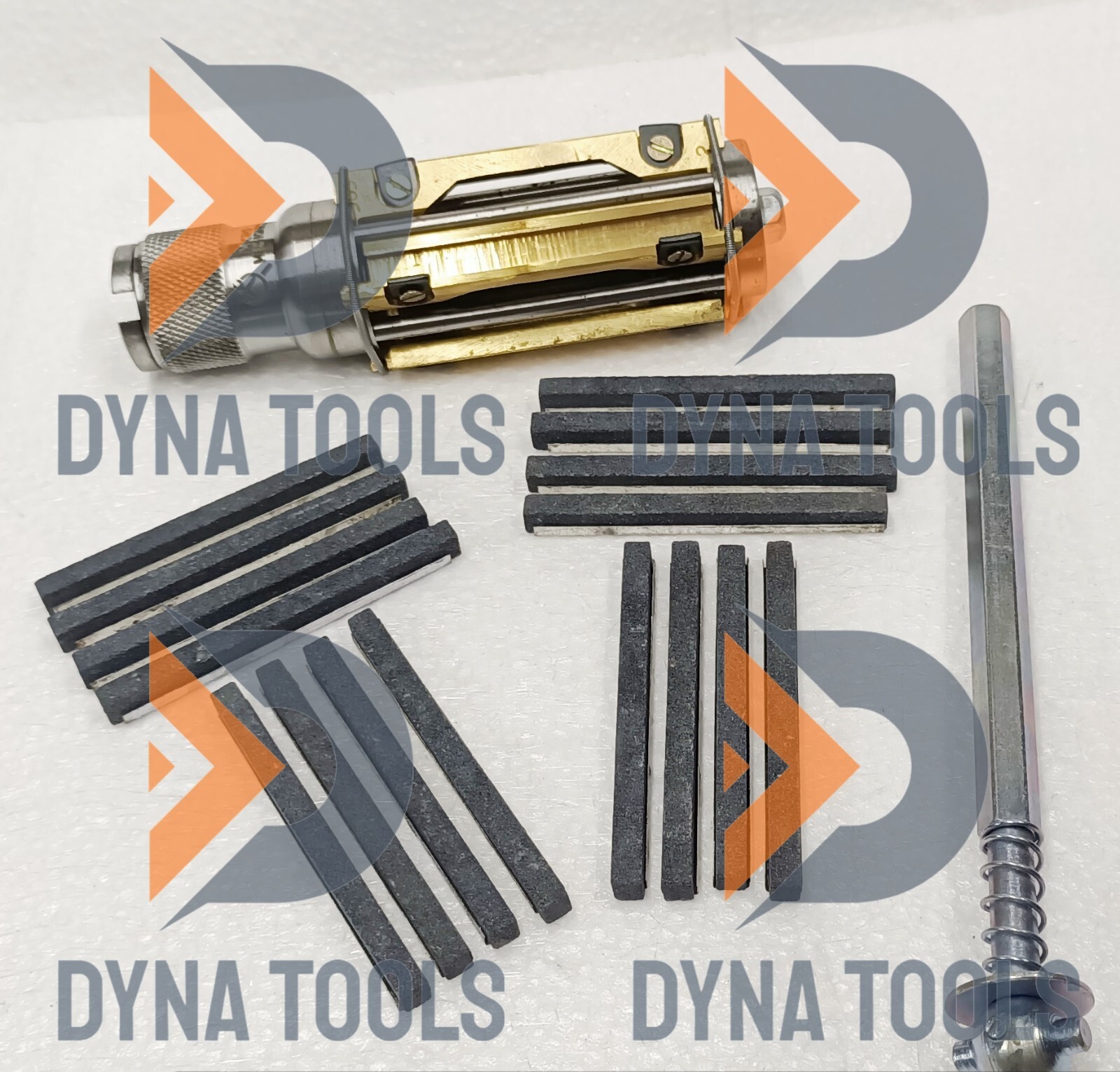 Hall Toledo Cylinder Engine Hone Kit 45 TO 65MM Honing Machine + 5x Set Stones