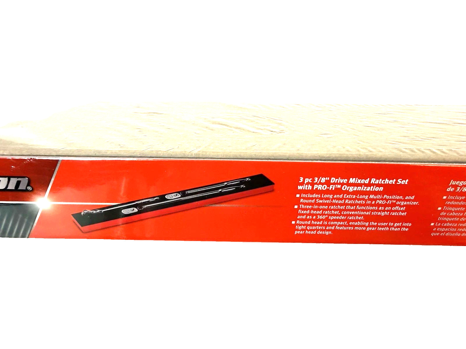 New Snap-on™ 3/8″ drive Indexible Head Ratchet Set FNF100 F80MP FLL80MP Foam Set