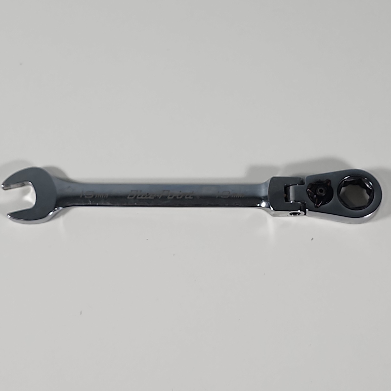 Blue-Point by Snap On BOERMF19 19mm Flex-Head Ratchet Combination Wrench Metric