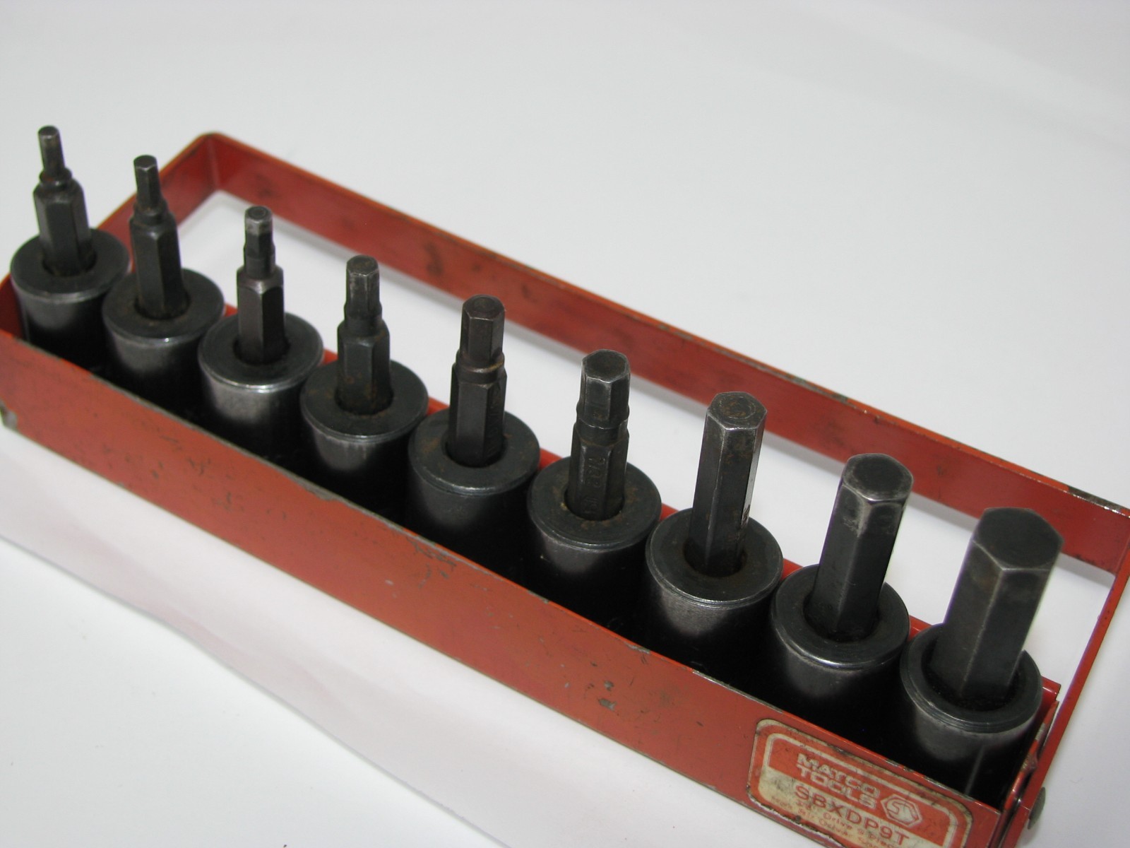 Matco Tools 3/8″ Hex Bit Driver Socket Set – SBXDP9T