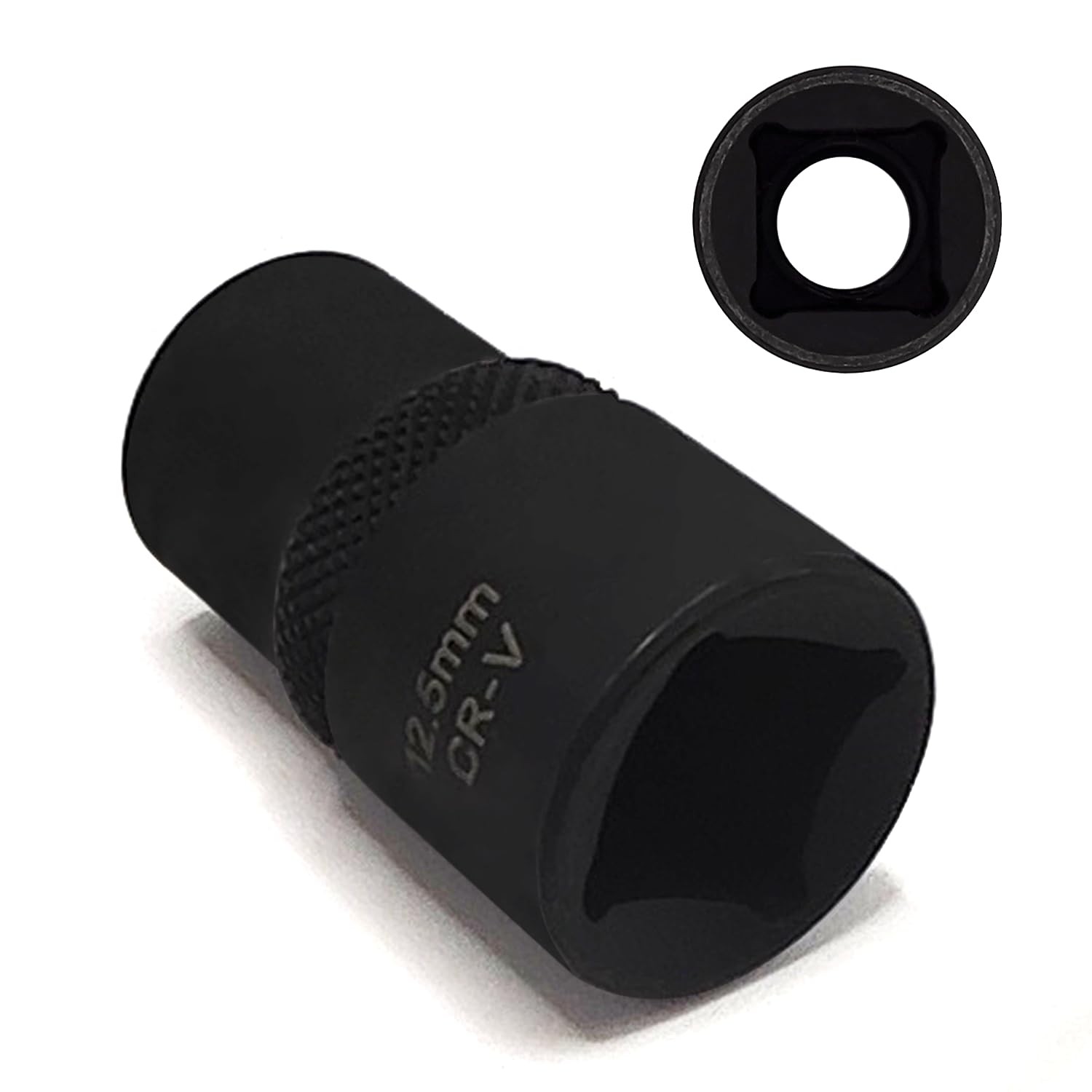 12.5mm 1/2″ 5 sided pentagon sockets for Nissian Balance Socket, Black