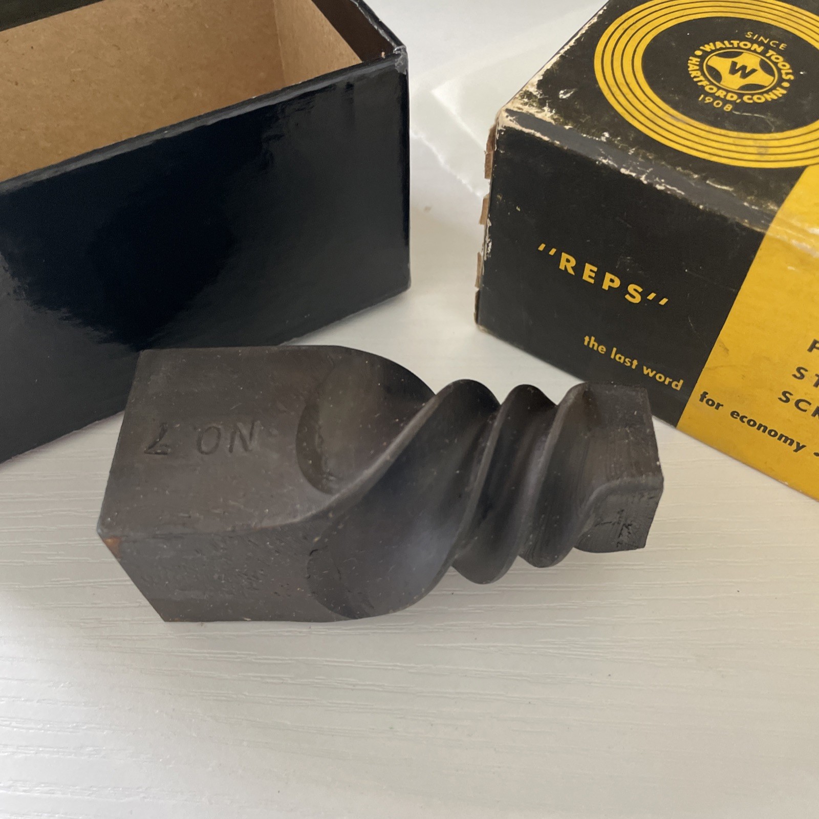 NOS WALTON #7 REPS Pipe Extractor 50007 For Pipe 1-1/4″, 2″ Stud Screw USA