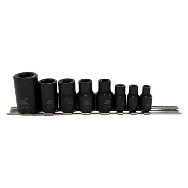 CTA 1/4″ Drive External Torx Standard Impact Socket Set 8 Pieces