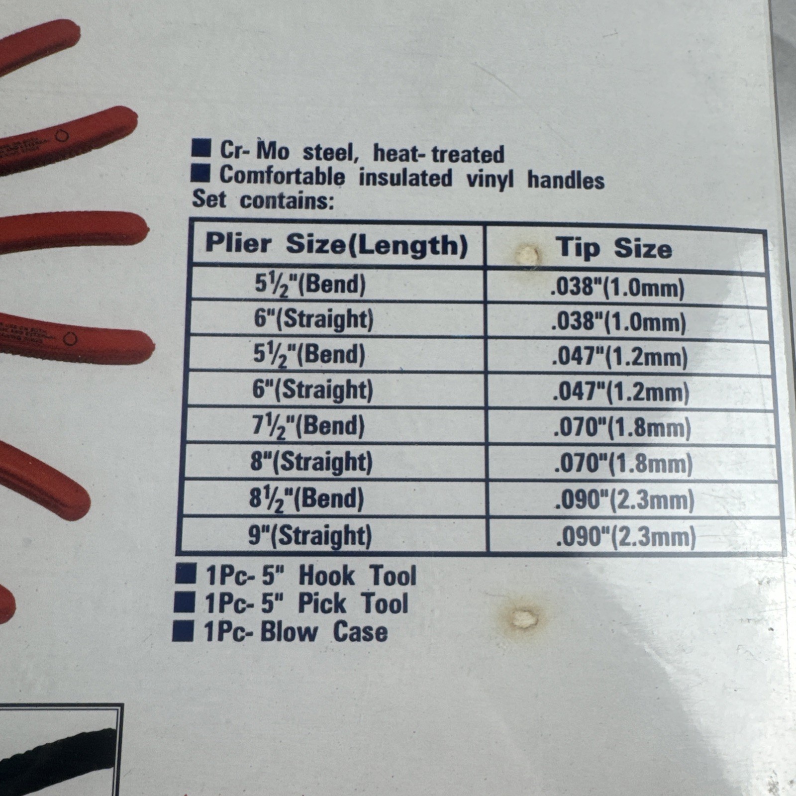 Pittsburg 11 Piece Snap-ring Pliers Set P-2756 Internal & External NEW
