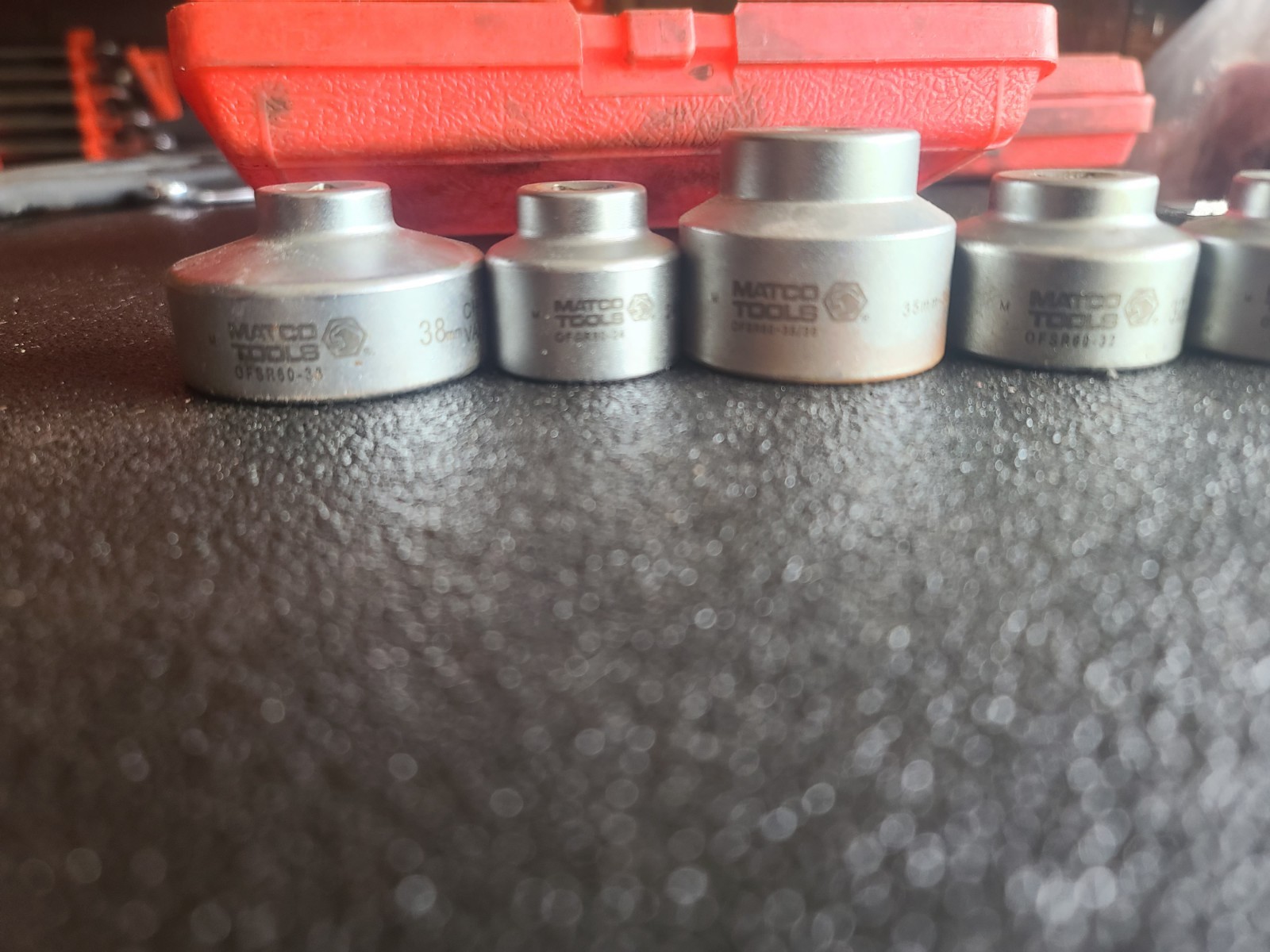 MATCO TOOLS OFSR60 6 PIECE OIL FILTER SOCKET SET