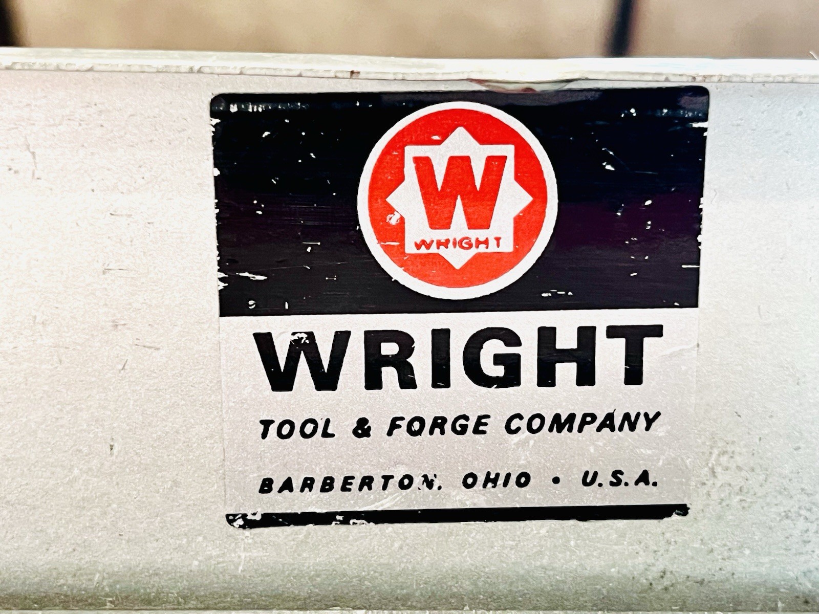 Vintage Wright Tools 1/4” Drive, 17 PC Socket Set Case EMPTY Box Made in USA