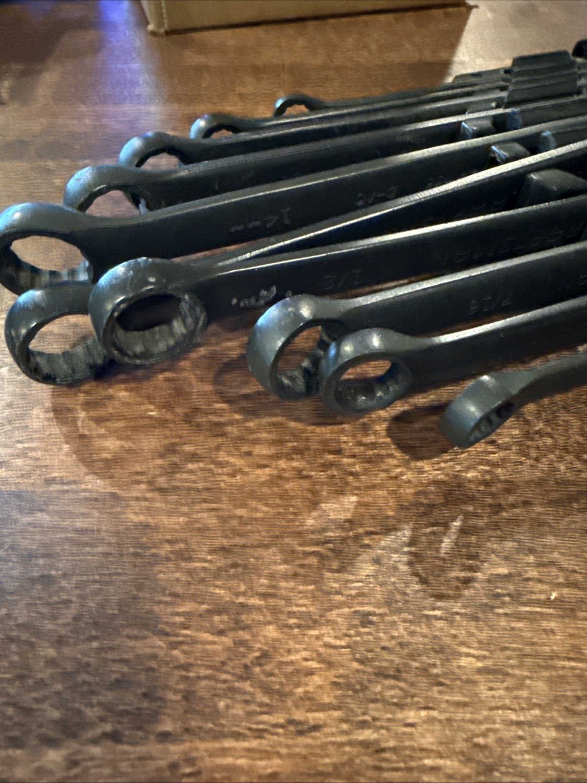 Craftsman Black Oxide Combination SAE 10 Piece Speed Wrench Set