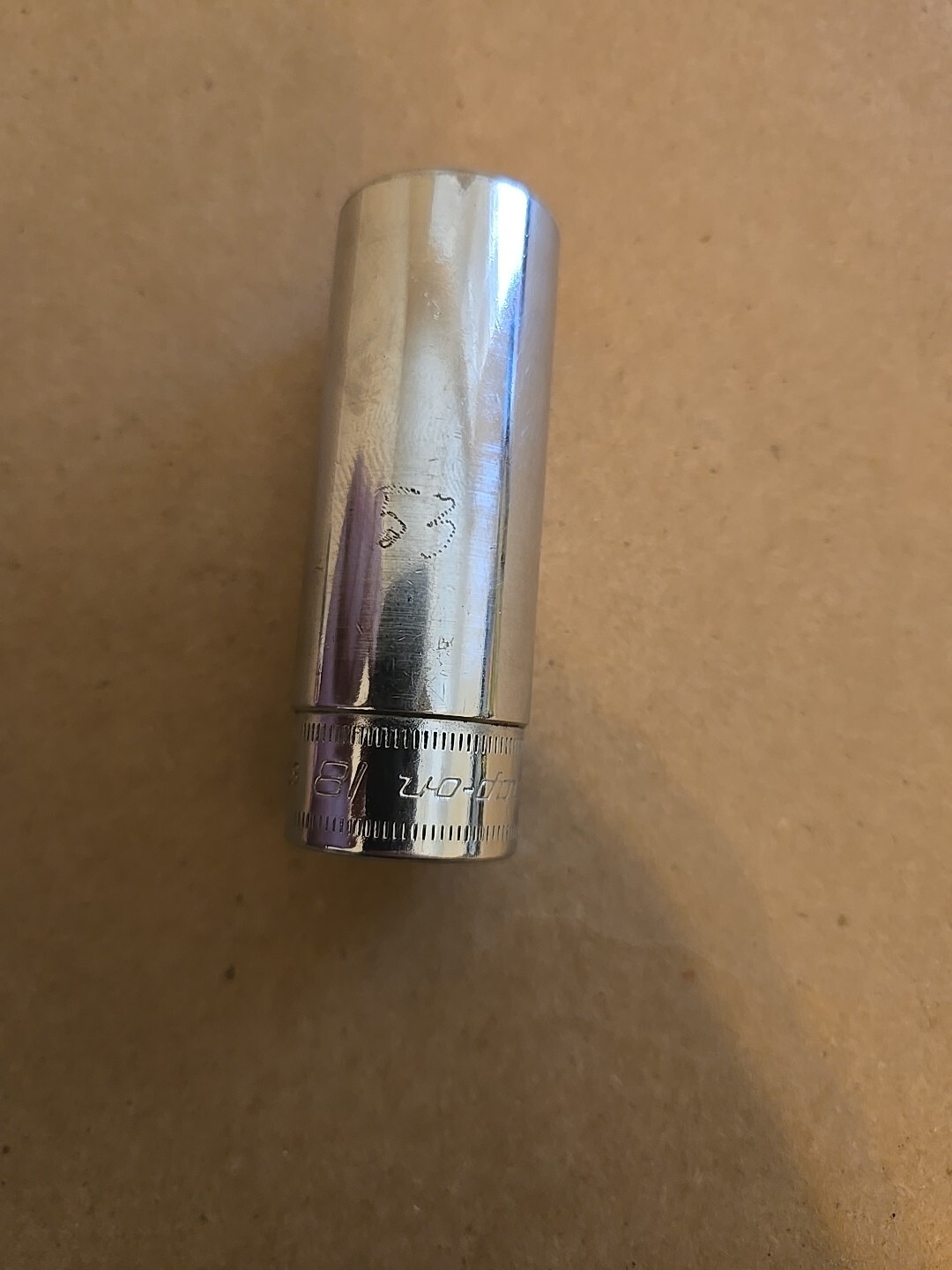 Snap On 3/8″ Drive 18MM 6PT Chrome Deep Socket SFSM18