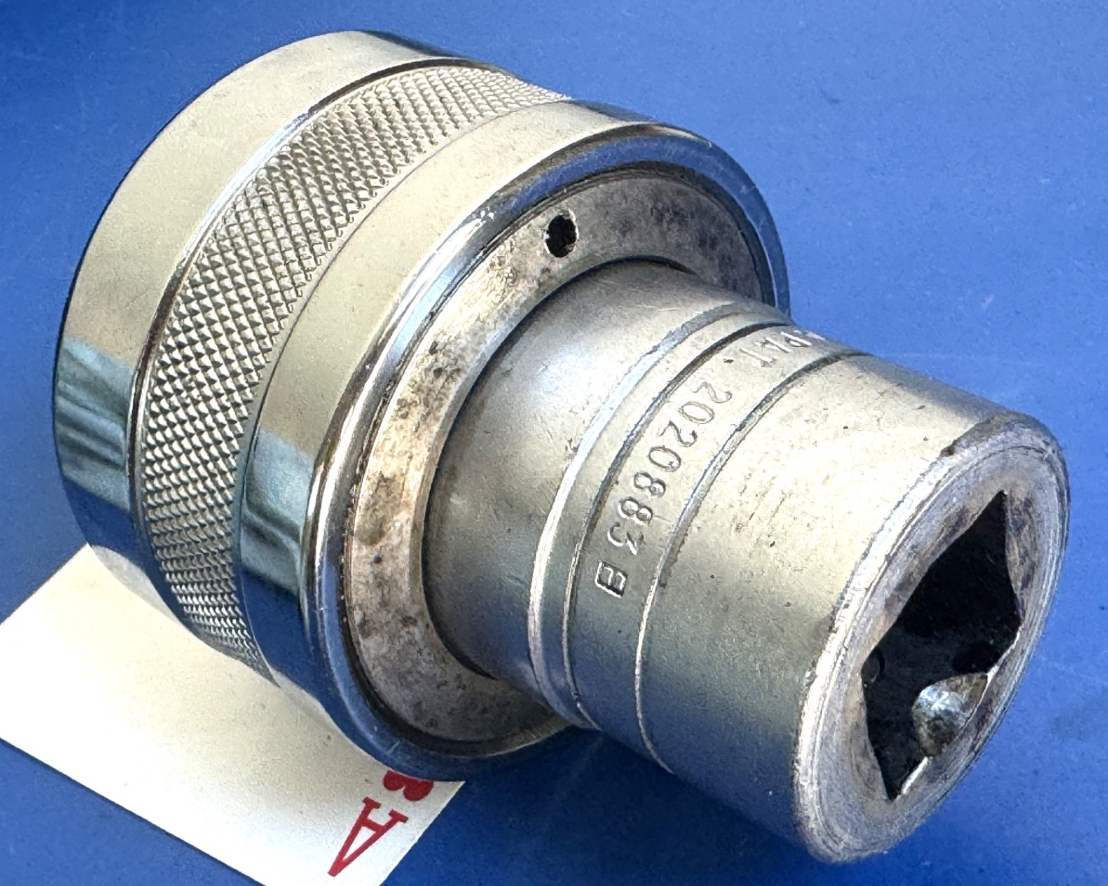 Snap-on Tools USA 3/4″ Drive Chrome Socket Wrench Rebuilt Ratchet Adaptor L672A