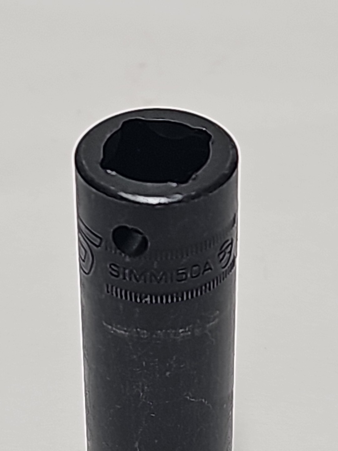 Snap-on Tools USA 1/2″ Drive 15mm Metric DEEP 6 Point Impact Socket SIMM150A